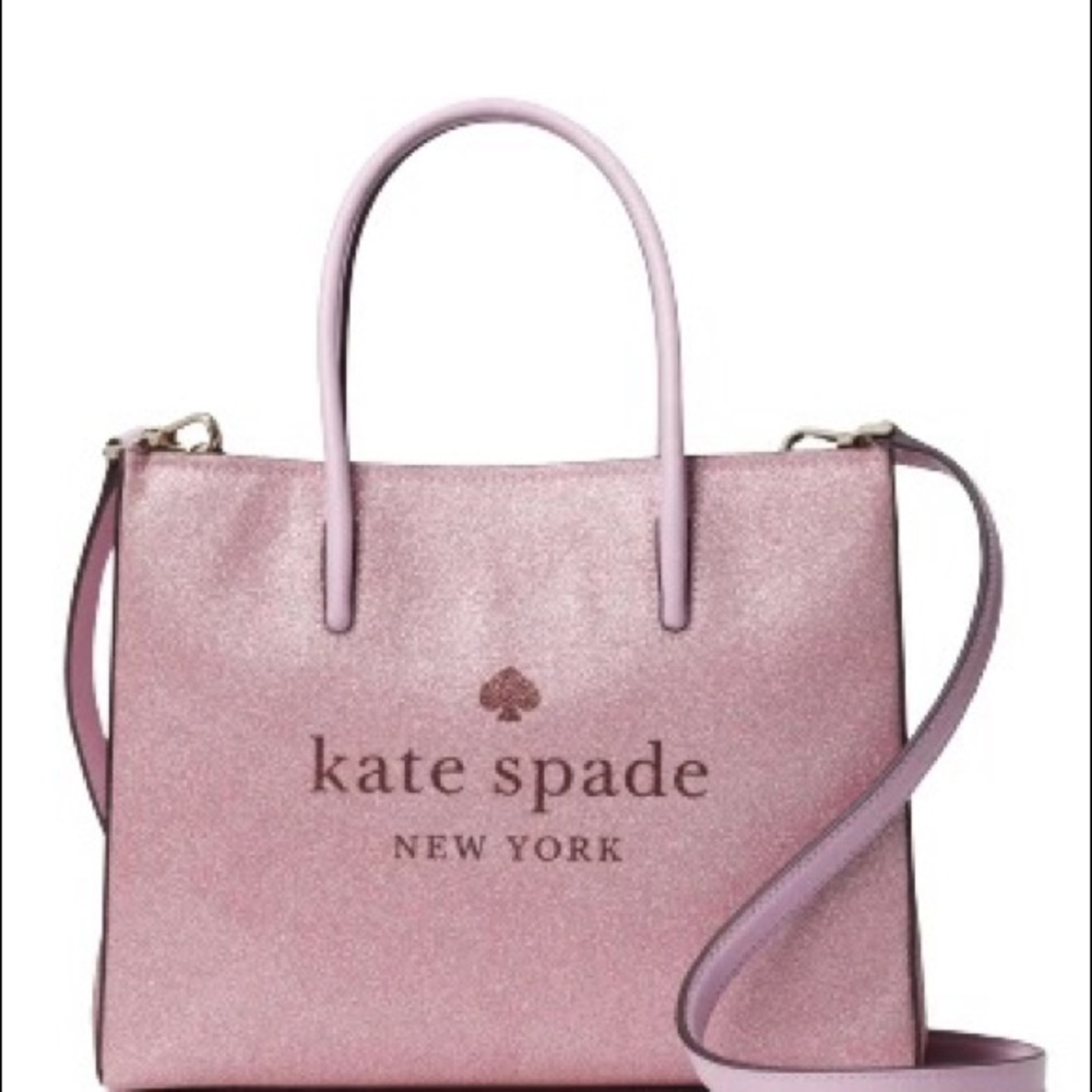 Trista Glitter Shopper Satchel Kate Spade